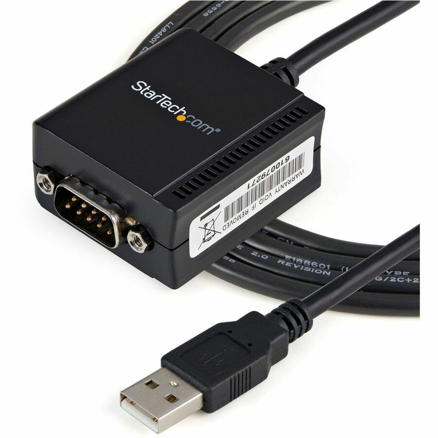 StarTech.com 1 Port FTDI USB to Serial RS232 Adapter Cable with COM Retention StarTech.com 1 Port FTDI USB to Serial RS232 Adapter Cable with COM Retention